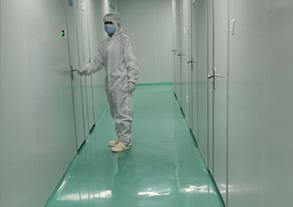 无菌车间，洁净车间过道展示